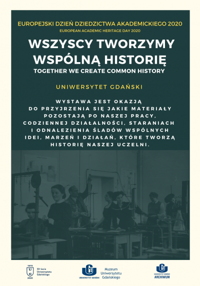Plakat wystawy Wszyscy tworzymy wspólną historię